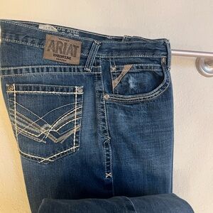 Ariat Mens Low Rise Boot Cut M4 Jeans Size 35/32